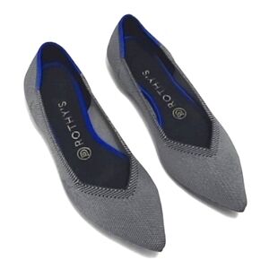 Rothy's The point Flats Birdseye Knit Shoes